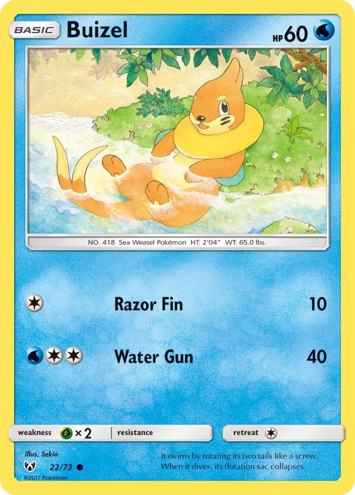 Buizel, Shining Legends 22/73
