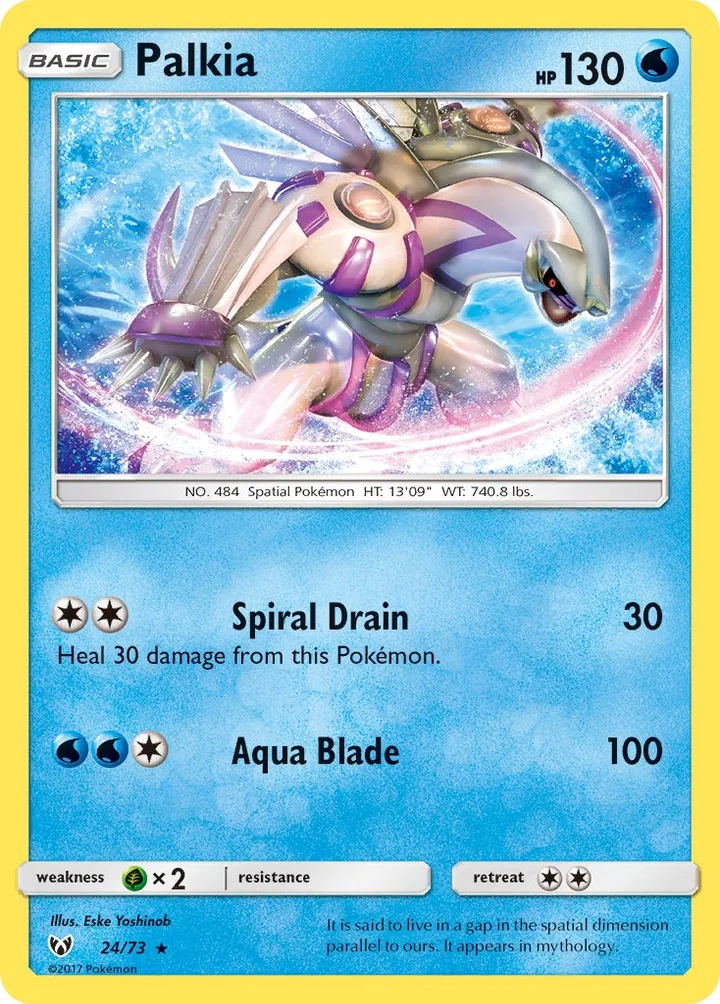 Palkia, Shining Legends 24/73