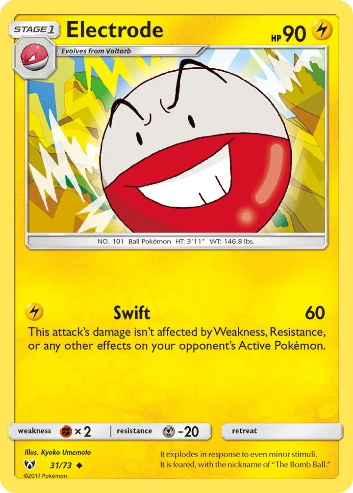 Electrode, Shining Legends 31/73