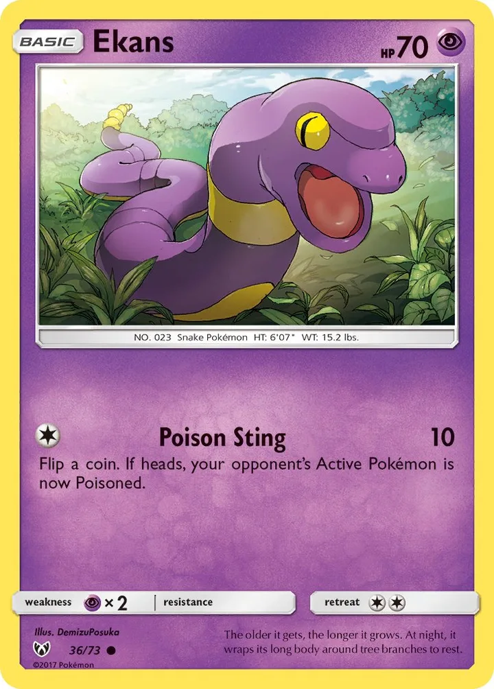 Ekans, Shining Legends 36/73