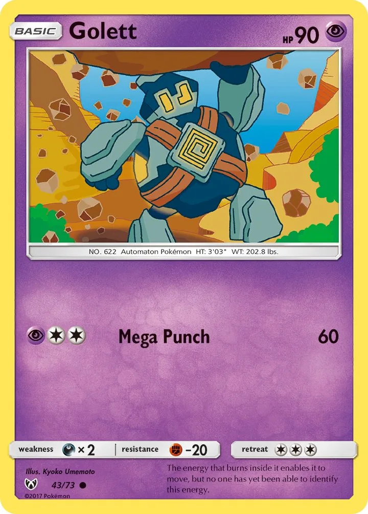 Golett, Shining Legends 43/73