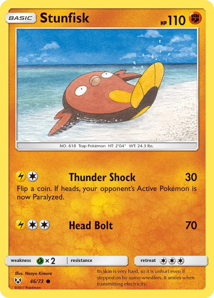 Stunfisk, Shining Legends 46/73