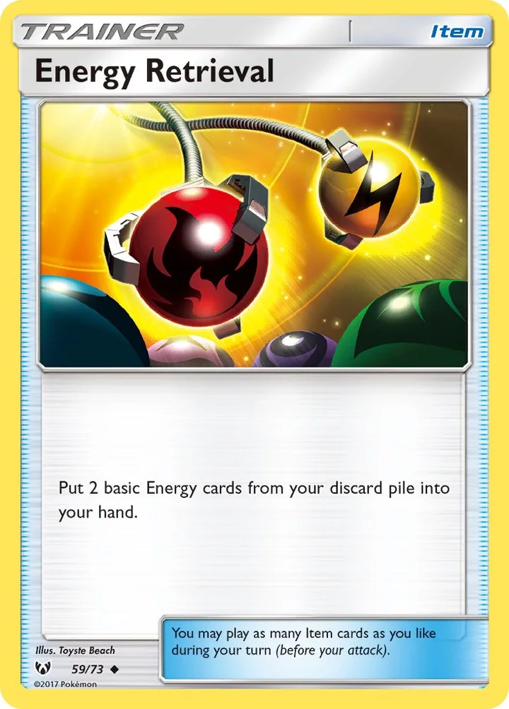 Energy Retrieval, Shining Legends 59/73