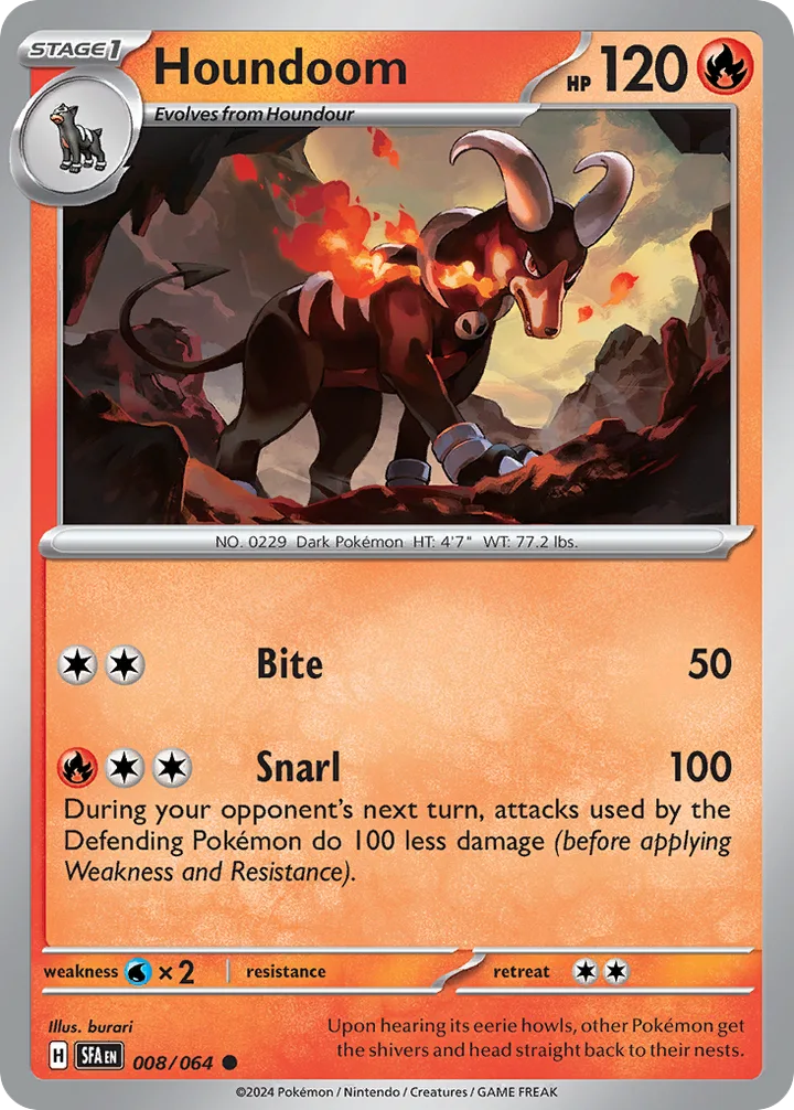 Houndoom, Shrouded Fable 008/064