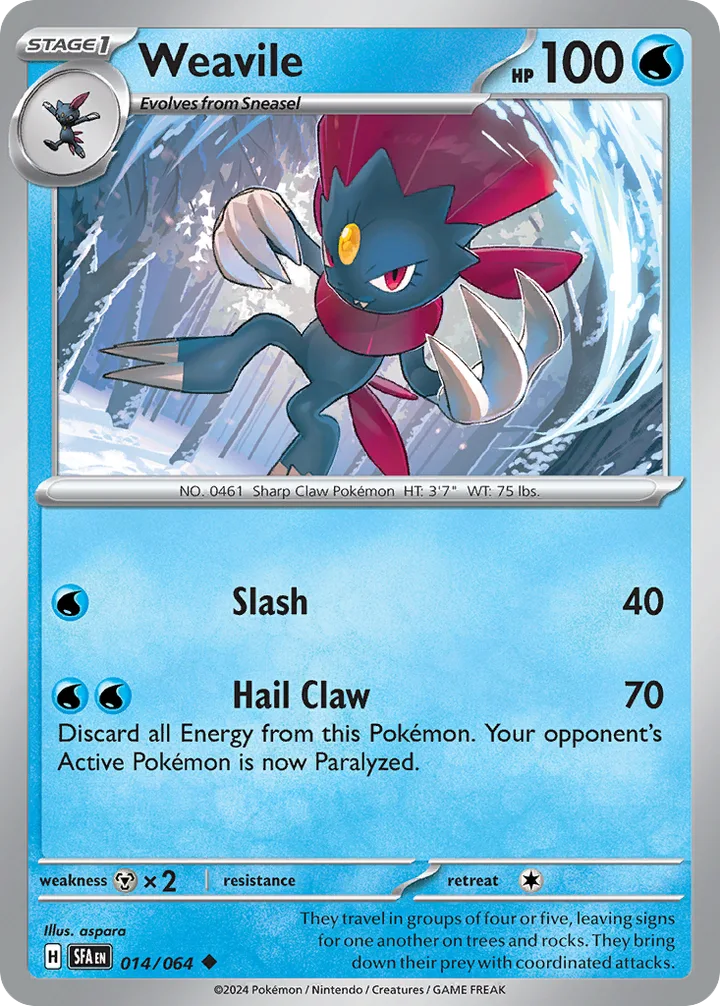 Weavile, Shrouded Fable 014/064