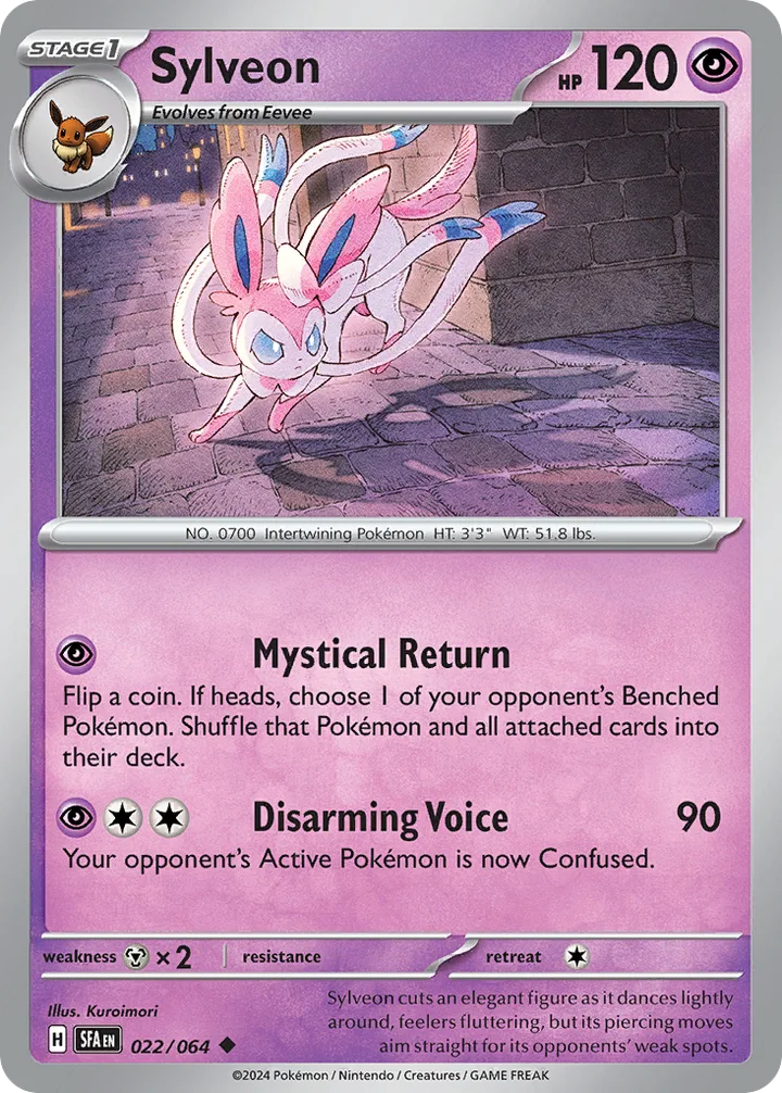 Sylveon, Shrouded Fable 022/064