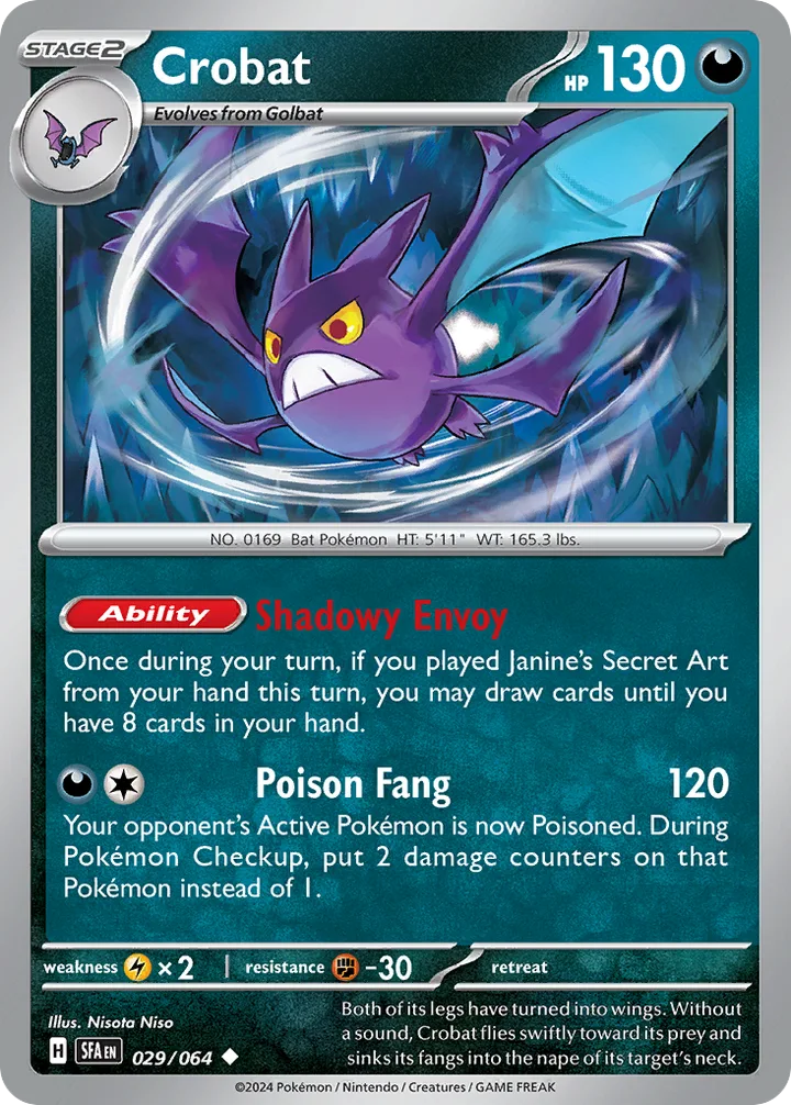 Crobat, Shrouded Fable 029/064
