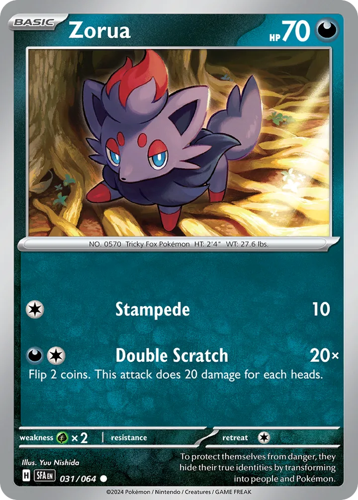 Zorua, Shrouded Fable 031/064