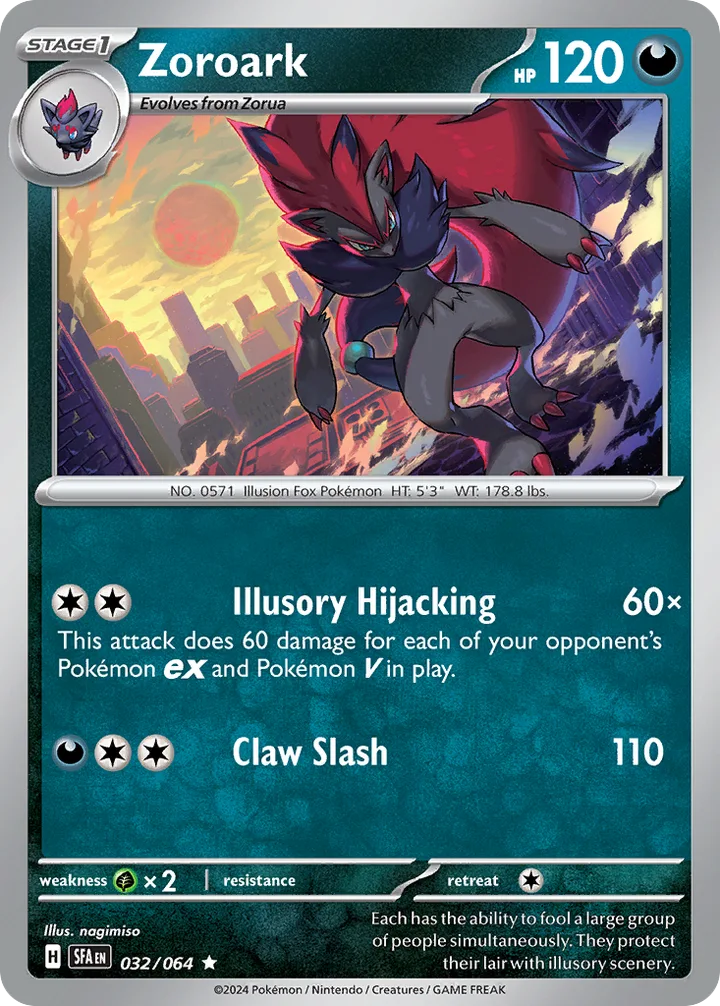Zoroark, Shrouded Fable 032/064