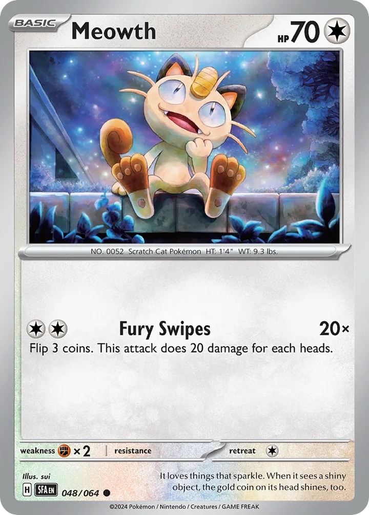Meowth, Shrouded Fable 048/064