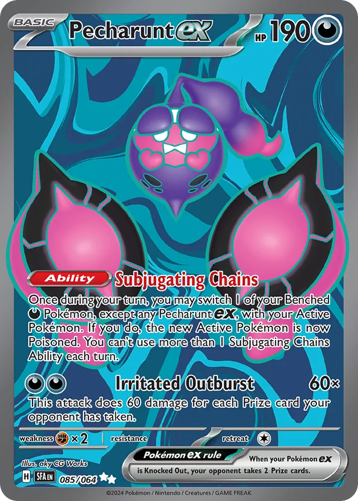 Pecharunt ex, Shrouded Fable 085/064