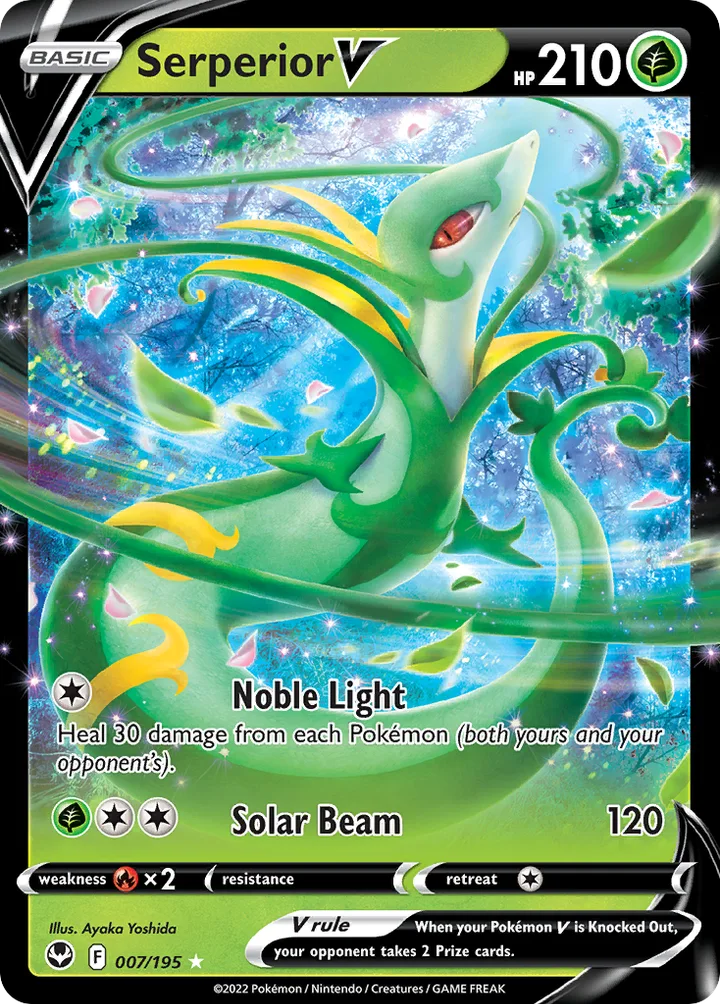 Serperior V, Silver Tempest 007/195