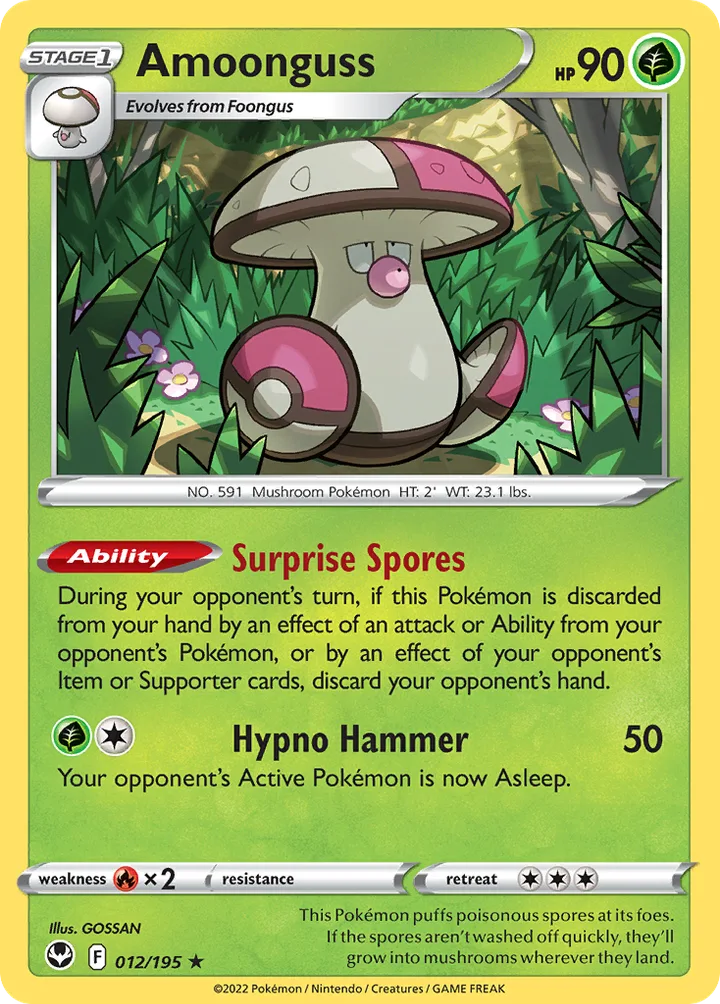 Amoonguss, Silver Tempest 012/195