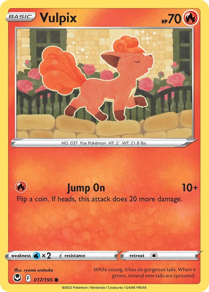 Vulpix, Silver Tempest 017/195