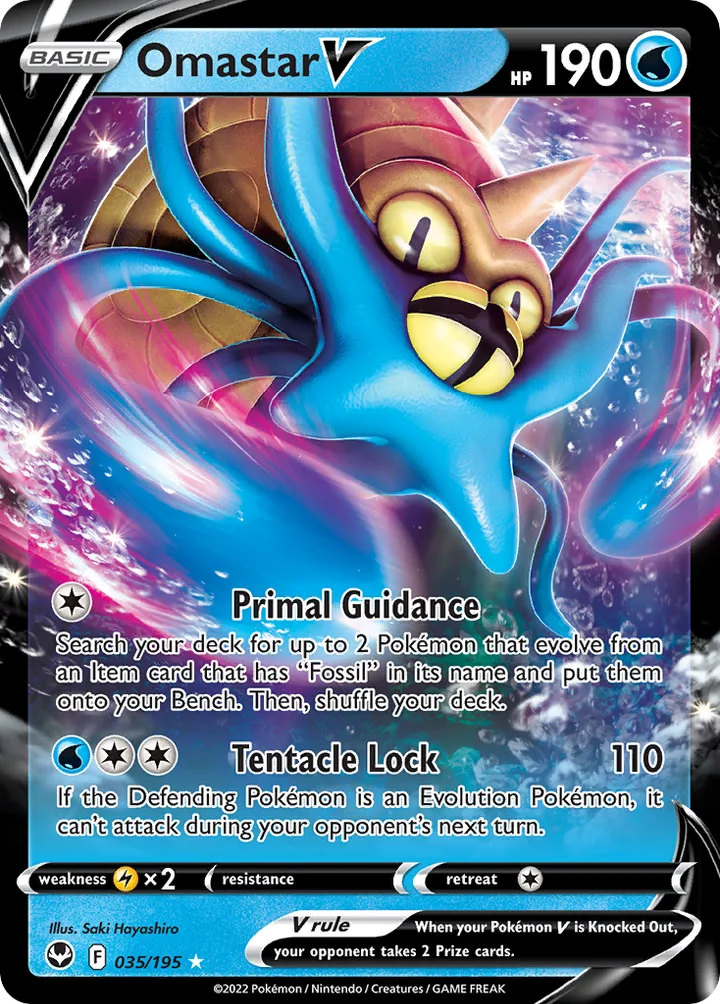 Omastar V, Silver Tempest 035/195