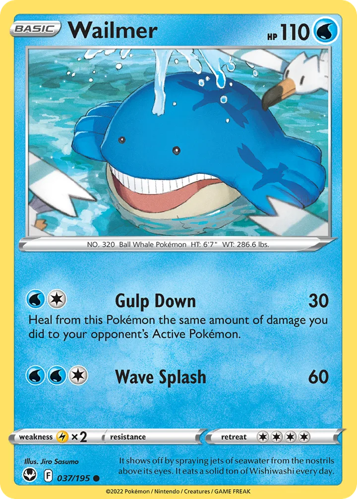 Wailmer, Silver Tempest 037/195