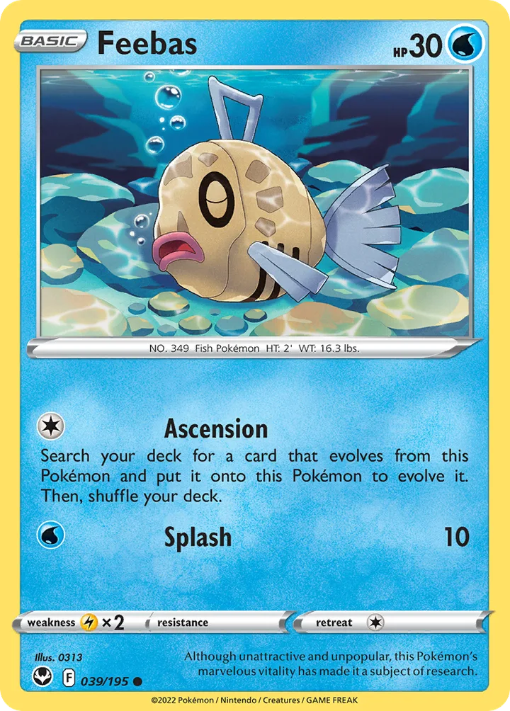 Feebas, Silver Tempest 039/195
