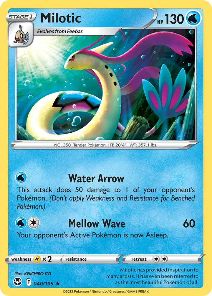 Milotic, Silver Tempest 040/195