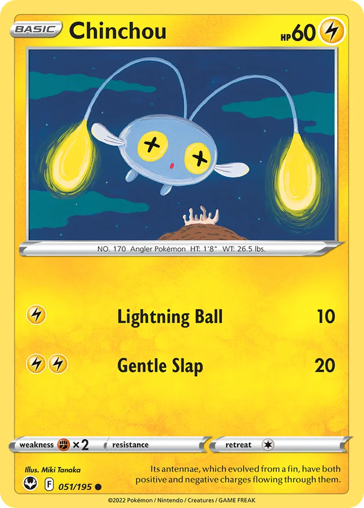 Chinchou, Silver Tempest 051/195