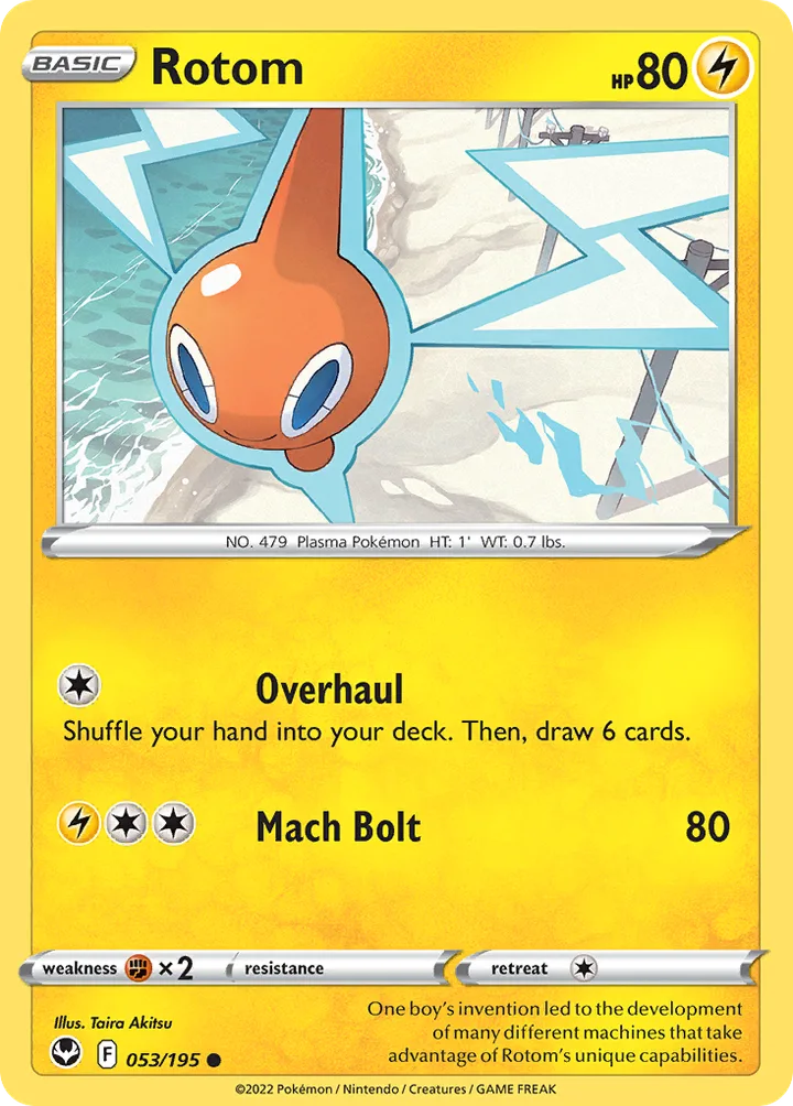 Rotom, Silver Tempest 053/195