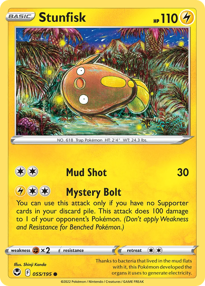 Stunfisk, Silver Tempest 055/195