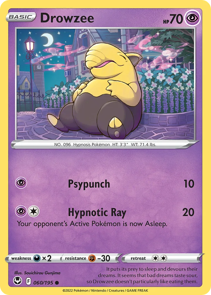 Drowzee, Silver Tempest 060/195