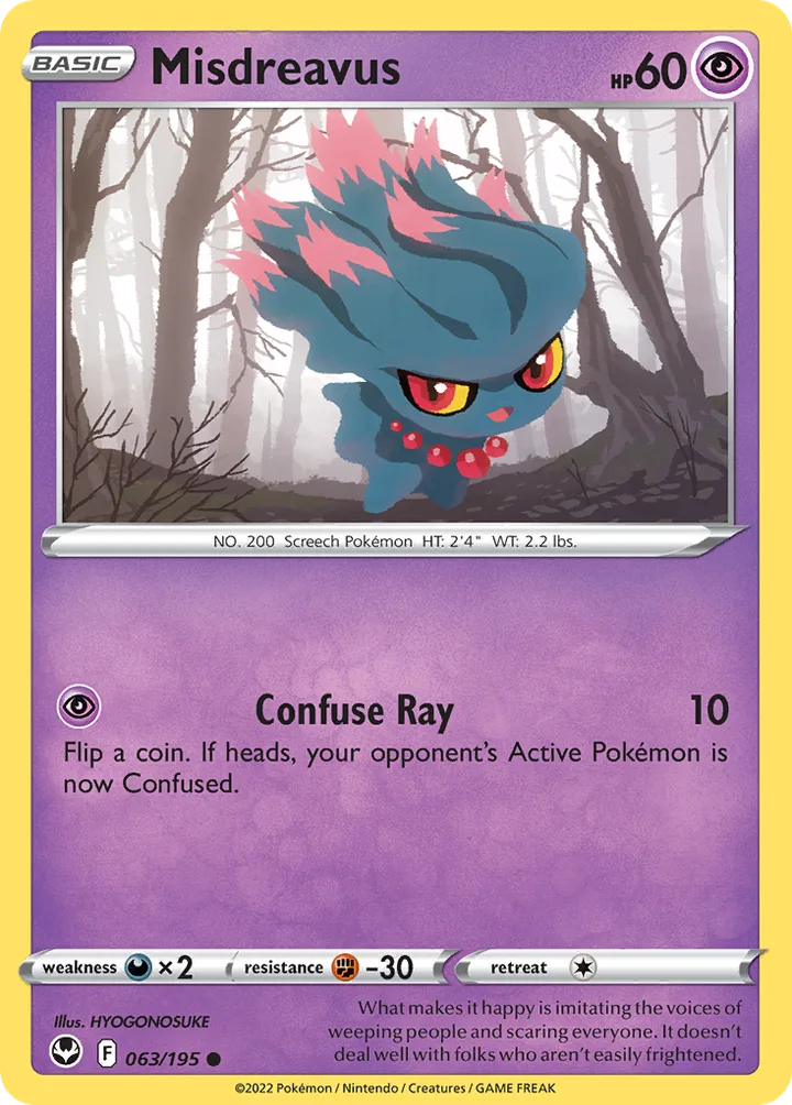 Misdreavus, Silver Tempest 063/195