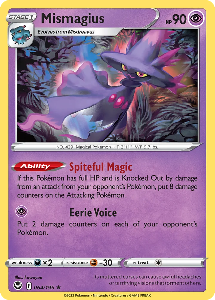 Mismagius, Silver Tempest 064/195