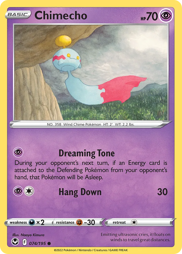 Chimecho, Silver Tempest 074/195