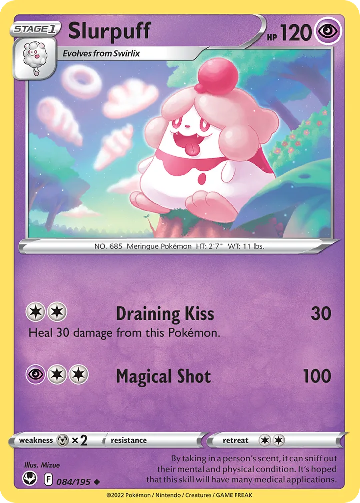 Slurpuff, Silver Tempest 084/195