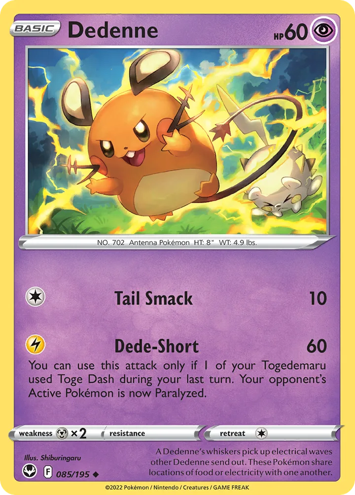 Dedenne, Silver Tempest 085/195