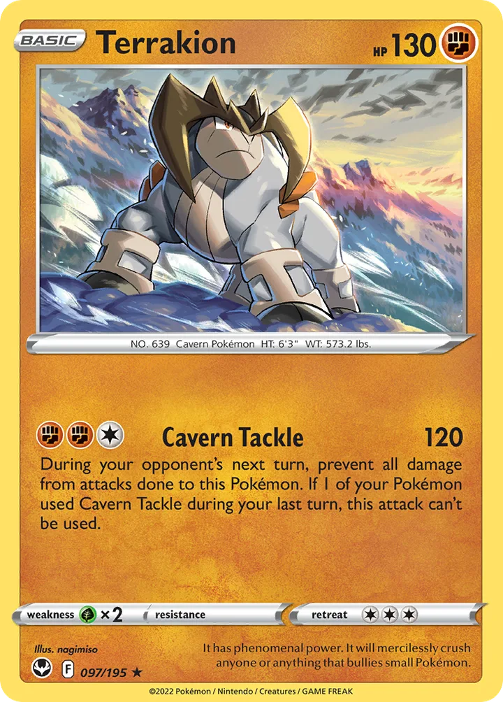 Terrakion, Silver Tempest 097/195
