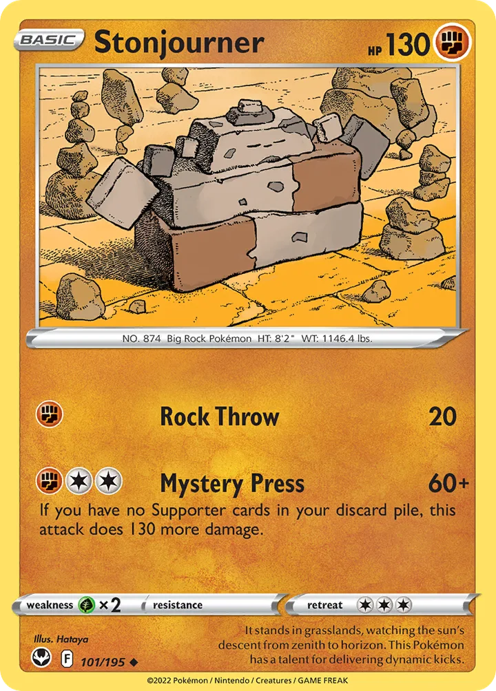 Stonjourner, Silver Tempest 101/195