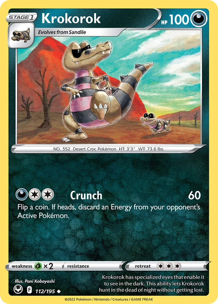 Krokorok, Silver Tempest 112/195