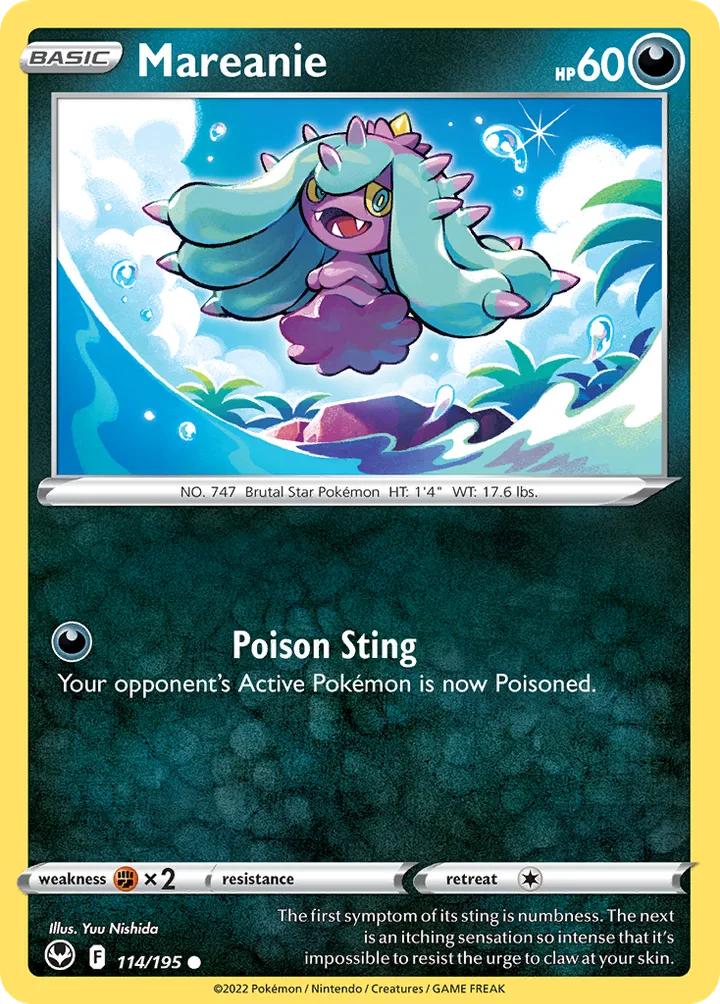 Mareanie, Silver Tempest 114/195