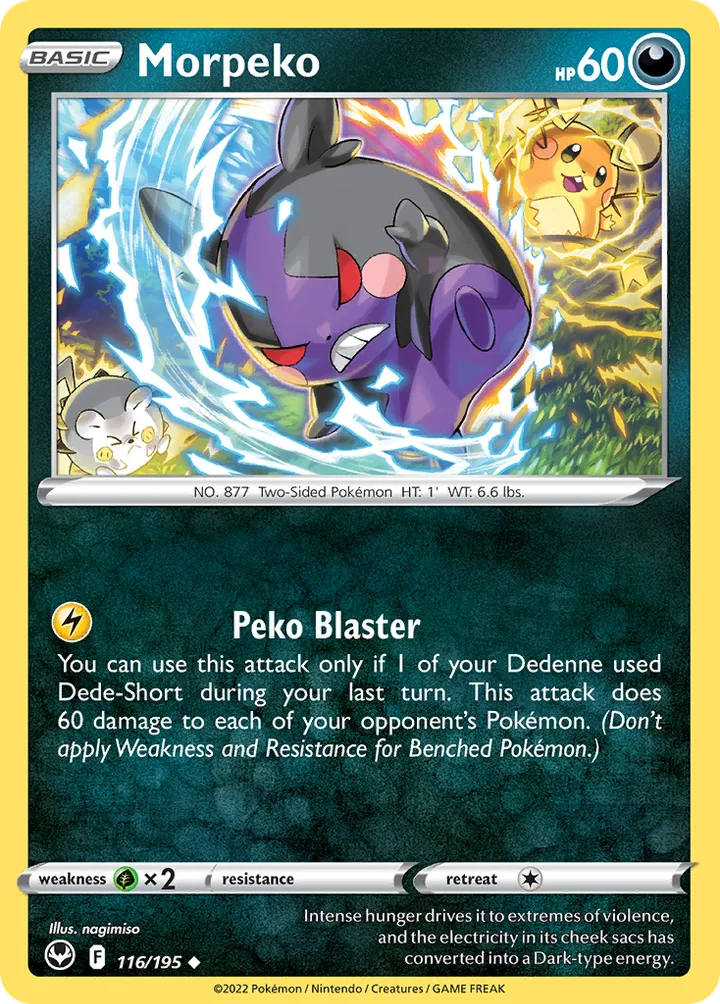 Morpeko, Silver Tempest 116/195