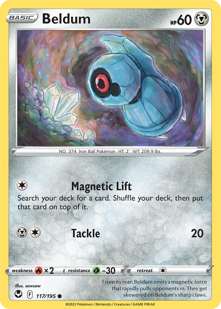 Beldum, Silver Tempest 117/195