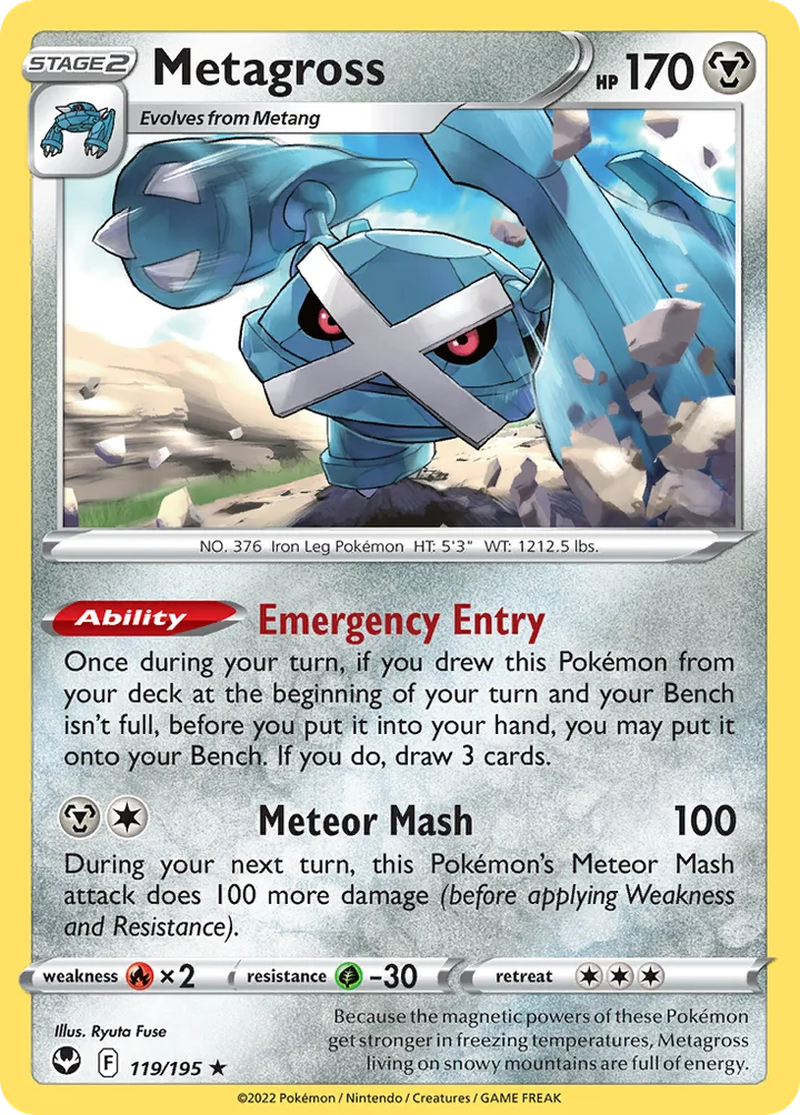 Metagross, Silver Tempest 119/195