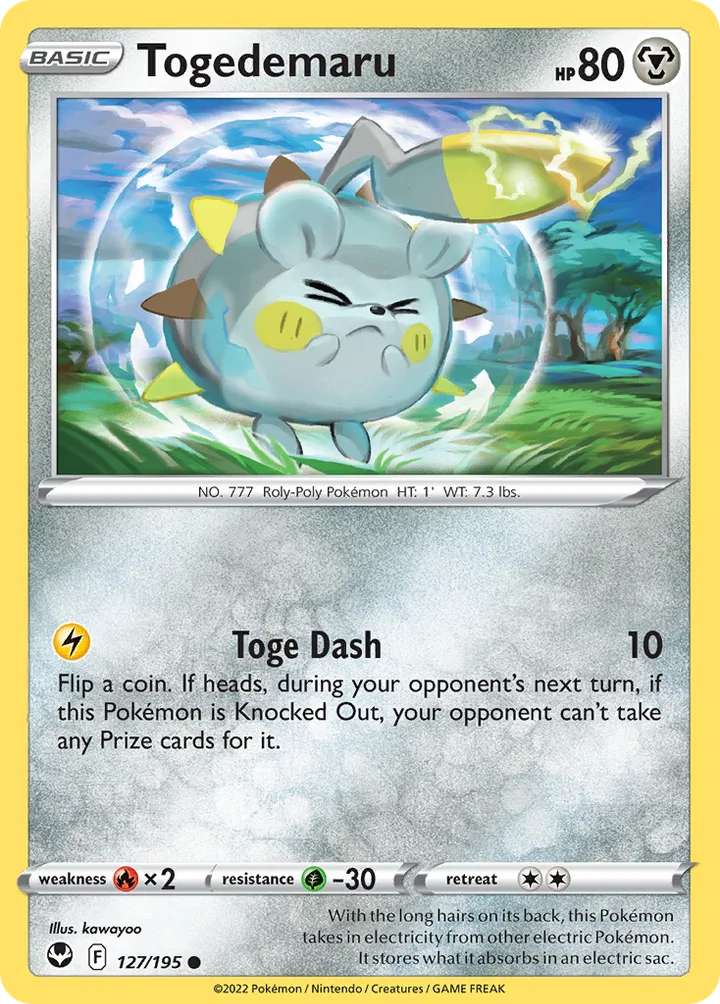 Togedemaru, Silver Tempest 127/195