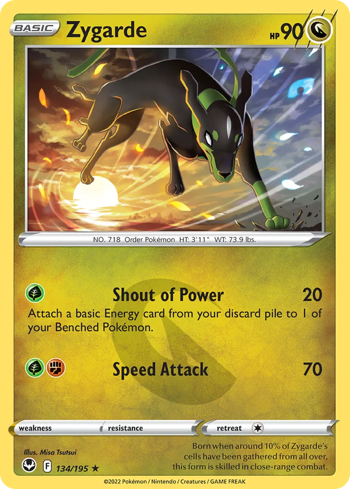 Zygarde, Silver Tempest 134/195