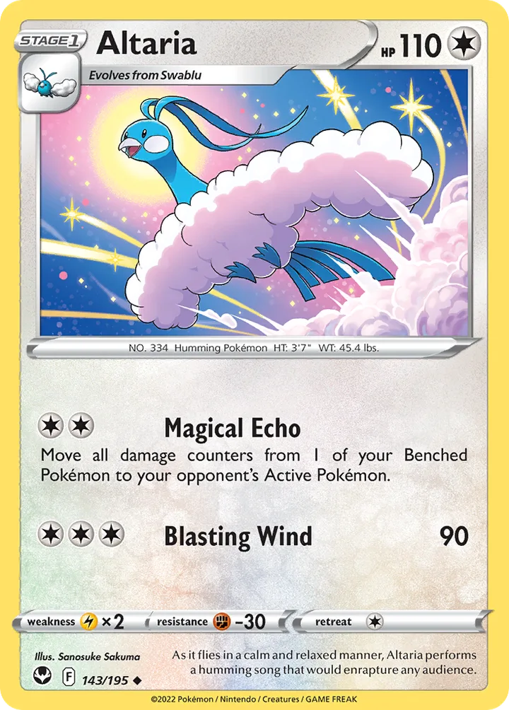 Altaria, Silver Tempest 143/195