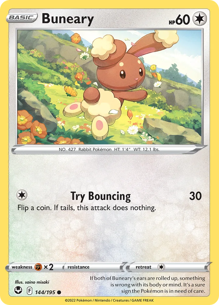 Buneary, Silver Tempest 144/195