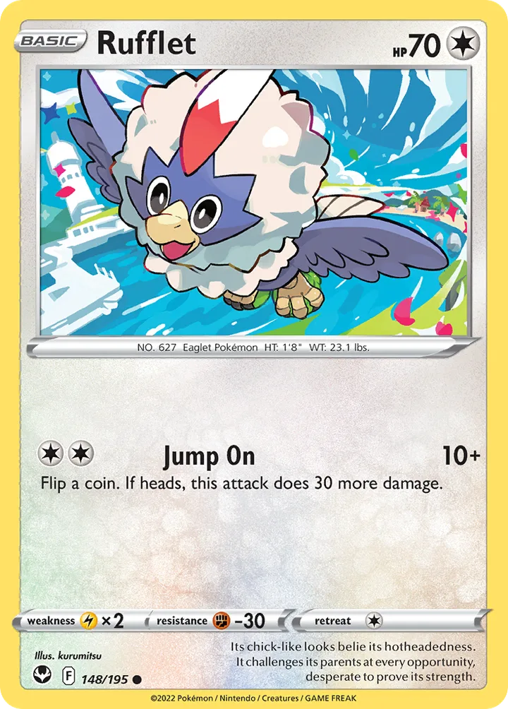 Rufflet, Silver Tempest 148/195