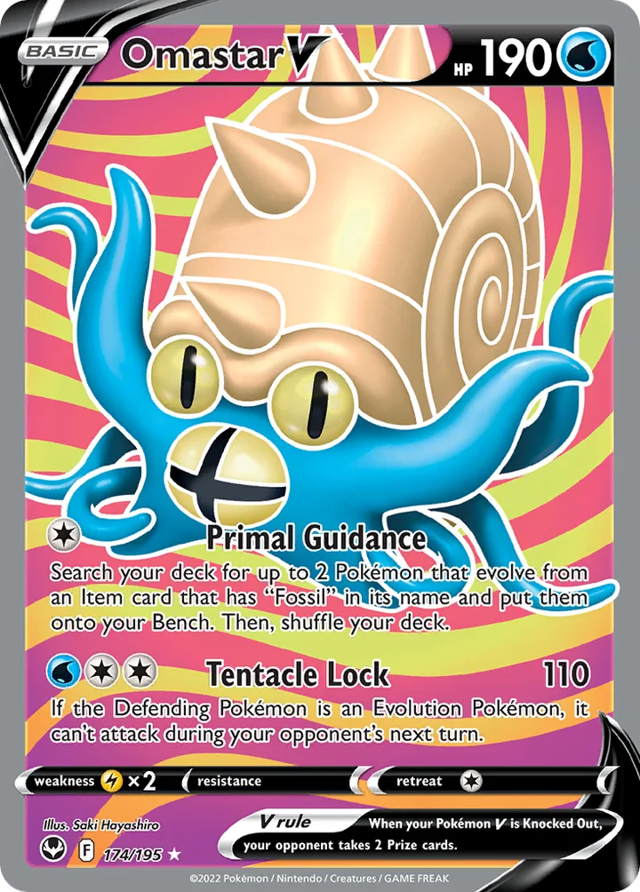 Omastar V, Silver Tempest 174/195