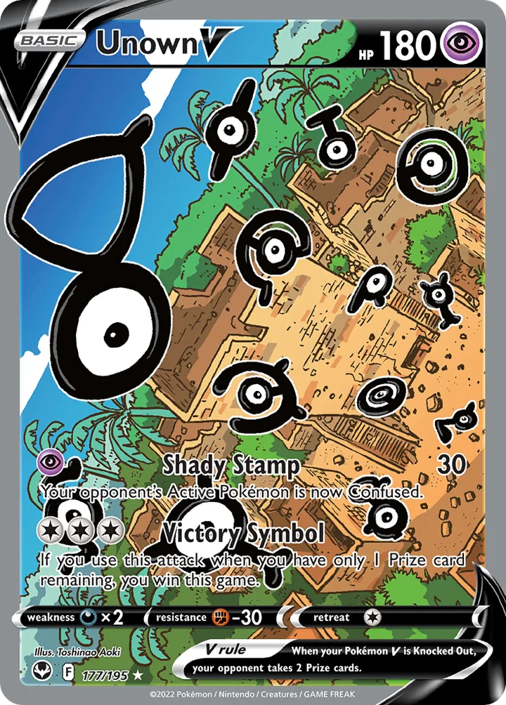 Unown V, Silver Tempest 177/195