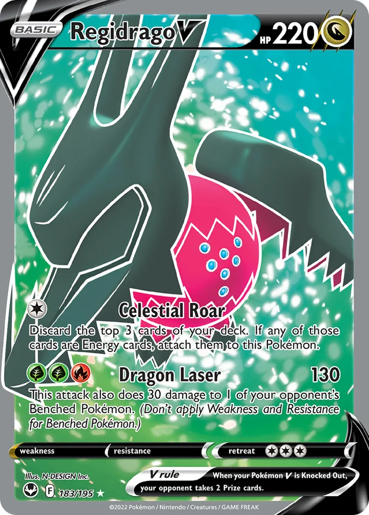 Regidrago V, Silver Tempest 183/195