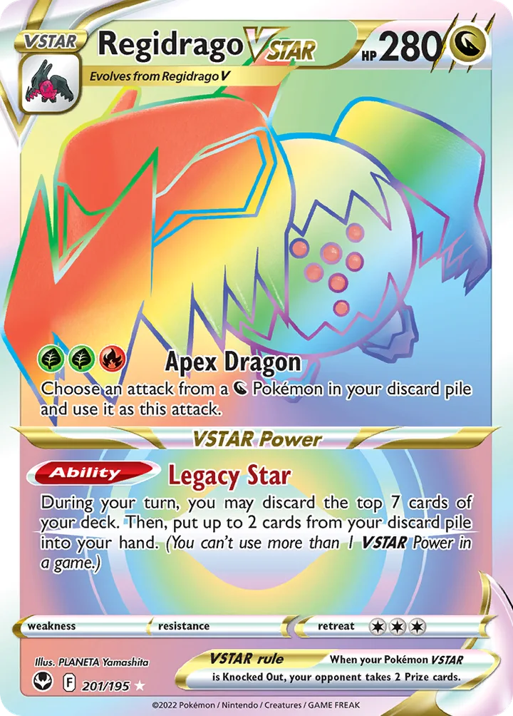 Regidrago VSTAR, Silver Tempest 201/195
