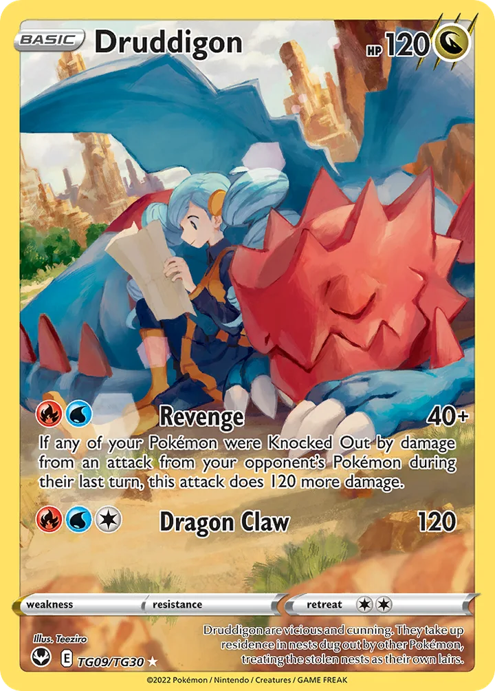 Druddigon, Silver Tempest TG09/TG30