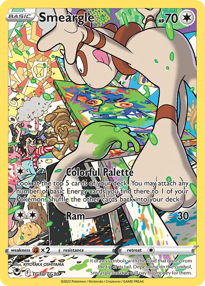 Smeargle, Silver Tempest TG10/TG30