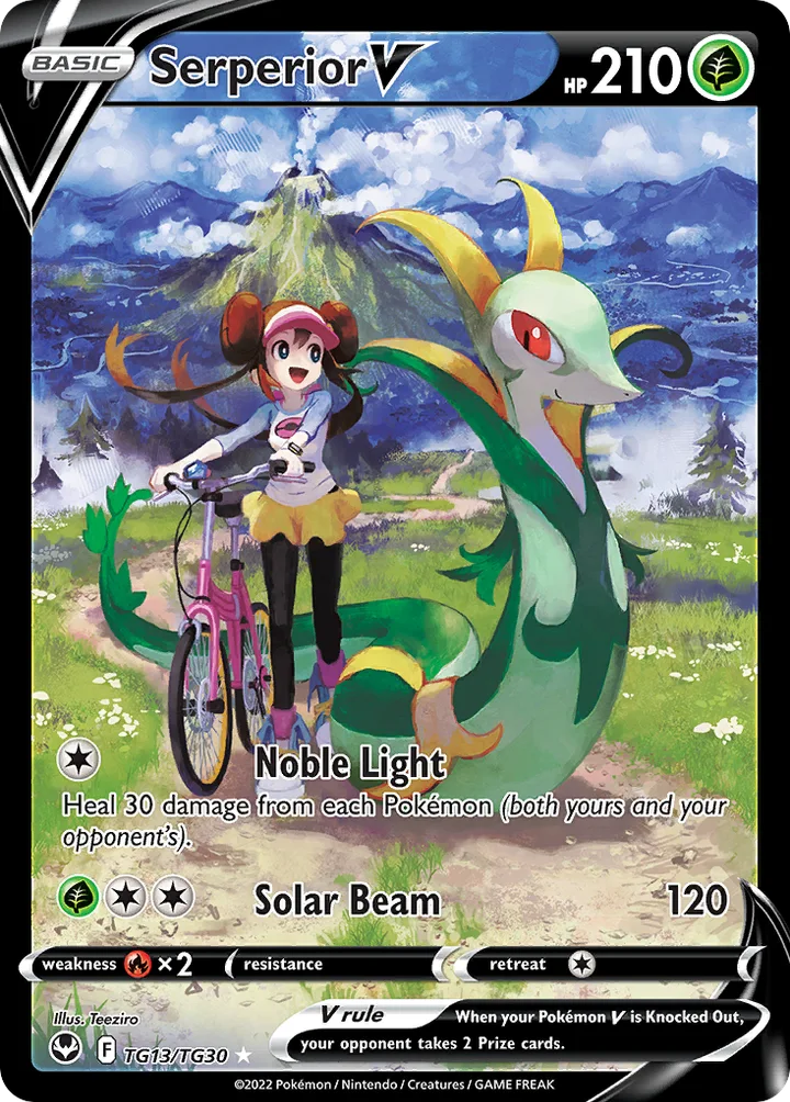 Serperior V, Silver Tempest TG13/TG30